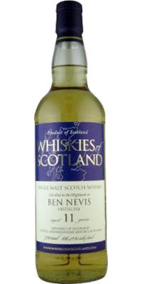 Ben Nevis 11yo SMD Whiskies of Scotland 46% 700ml