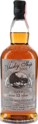 Springbank 1989 Whisky Ship 2002 Lateltin Lanz Ingold AG 53.7% 700ml