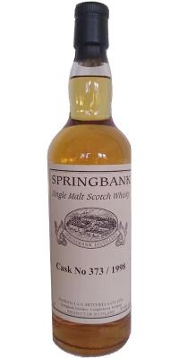 Springbank 1998 Fresh Bourbon Barrel #373 57.4% 700ml