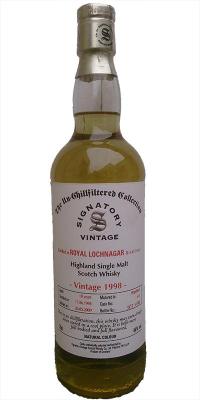 Royal Lochnagar 1998 SV The Un-Chillfiltered Collection Hogshead 615 46% 700ml