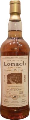 Glen Grant 1970 DT Lonach Collection 35yo Oak Cask 41.8% 700ml