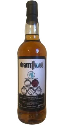 Lochindaal 2010 Df 61st release 1st fill BBR + 7 months Port Barrique 61.9% 700ml