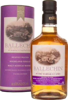 Ballechin Batch 5 The Discovery Series Marsala Hogsheads 46% 700ml