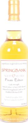 Springbank 1989 AcL #145 50.1% 700ml