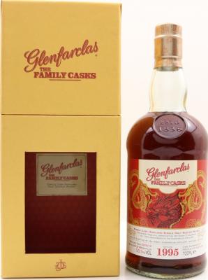 Glenfarclas 1995 The Family Casks #6639 Taiwan 53.5% 700ml