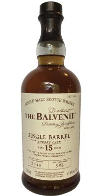Balvenie 15yo Single Barrel Sherry Cask #2048 47.8% 750ml