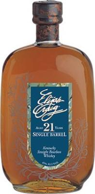 Elijah Craig 21yo Single Barrel New White Oak 45% 750ml