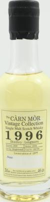 Longmorn 1996 MMcK Carn Mor Vintage Collection #156794 46% 200ml