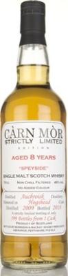 Auchroisk 2009 MMcK Carn Mor Strictly Limited Edition 46% 700ml