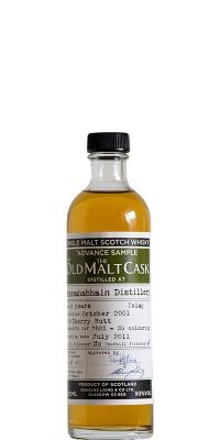 Bunnahabhain 2001 DL Advance Sample for the Old Malt Cask Sherry Butt 50% 200ml