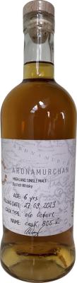 Ardnamurchan 2017 Warehouse Release Handbottled at Visitor Center Oloroso Octave 61% 700ml