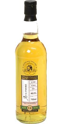 Aultmore 1997 DT Dimensions Batch 0001 46% 700ml