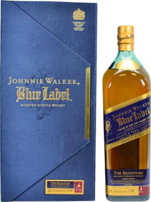 Johnnie Walker Blue Label The Signature Duty Free 43% 1000ml