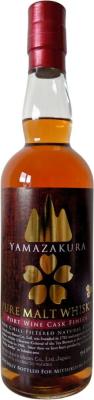 Yamazakura Pure Malt Whisky Port Wine Cask Finish Mitsukoshi Isetan 46% 700ml