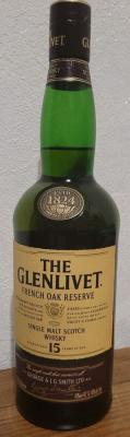 Glenlivet 15yo New French Oak Cask 40% 700ml