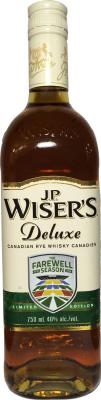 J.P. Wiser's Deluxe The Farewell Season 1910 2016 40% 750ml
