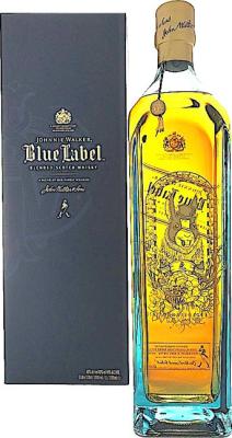 Johnnie Walker Blue Label Zodiac Rabbit 40% 1000ml