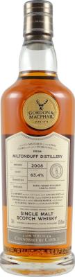 Miltonduff 2008 GM Connoisseurs Choice Cask Strength Refill Sherry Puncheon 63.4% 700ml