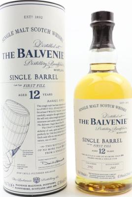 Balvenie 12yo Single Barrel #5539 47.8% 700ml