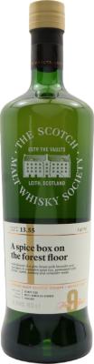 Dalmore 2008 SMWS 13.55 a spice box on the forest floor 9yo Refill Ex-Bourbon Barrel 61.3% 700ml