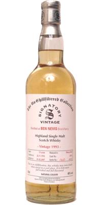 Ben Nevis 1993 SV The Un-Chillfiltered Collection Sherry Butt #2683 46% 700ml