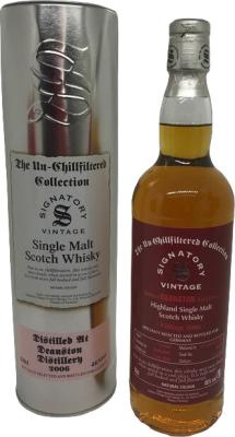 Deanston 2006 SV The Un-Chillfiltered Collection 11yo 1st Fill Sherry Butt #900129 Germany Exclusive 46% 700ml