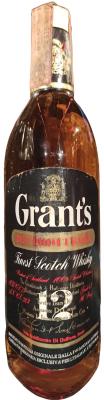 Grant's 12yo Gancia Import Italy 43% 750ml