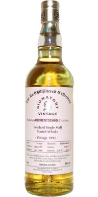Auchentoshan 1992 SV The Un-Chillfiltered Collection Bourbon Barrel 3620 + 3621 46% 700ml