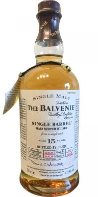 Balvenie 15yo Single Barrel Bourbon 862 47.8% 700ml