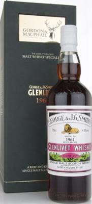 Glenlivet 1961 GM George & J.G. Smith's 43% 700ml