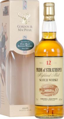 Pride of Strathspey 12yo GM Highland Malt 40% 700ml