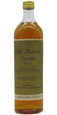 Old Merton 3yo Scotch Intergena Schermbeck 43% 700ml