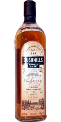 Bushmills 1989 Single Cask Sherry Hogshead #7435 53.7% 700ml