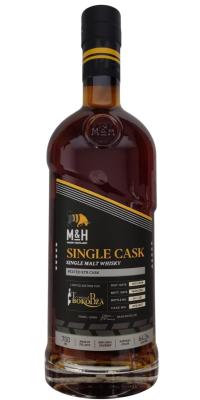 M&H 2018 Single Cask Peated STR Terminal Bokobza 64.3% 700ml