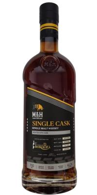 M&H 2018 Single Cask Peated STR Terminal Bokobza 64.3% 700ml