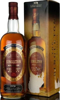 The Singleton of Auchroisk 1978 Unblended Single Malt Scotch Whisky Sherry Casks 43% 1000ml