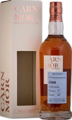 Royal Brackla 2008 MSWD Carn Mor Strictly Limited Edition Oloroso Sherry Butt 47.5% 700ml