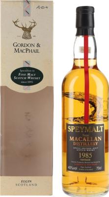 Macallan 1985 GM Speymalt 40% 700ml