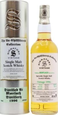 Mortlach 1996 SV The Un-Chillfiltered Collection #197 46% 700ml