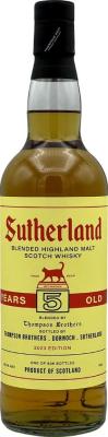Distilled in Sutherland 5yo PST Highland Blended Malt Scotch Whisky 48.5% 700ml