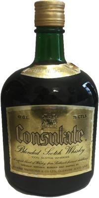 Consulate Blended Scotch Whisky 100% Scotch Whiskies 43% 750ml