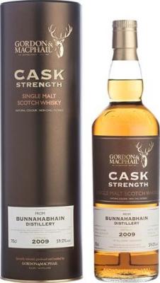 Bunnahabhain 2009 GM Cask Strength 1st Fill Sherry Hogsheads 326, 327 & 329 59% 700ml