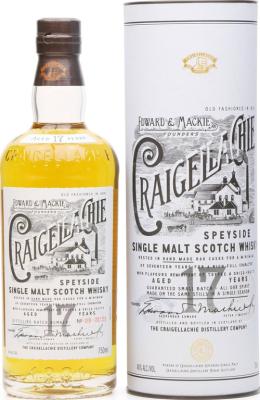 Craigellachie 17yo American Oak Casks 46% 750ml