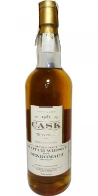 Benromach 1982 GM Cask Strength Refill Sherry Hogsheads 112 + 114 59.7% 700ml