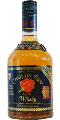 Croatian Rose Finest Whisky 43% 700ml