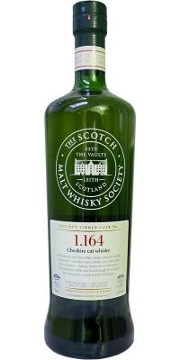 Glenfarclas 1985 SMWS 1.164 Cheshire cat whisky Refill Ex-bourbon Hogshead 52.1% 700ml