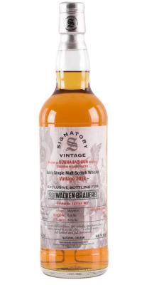 Bunnahabhain 2014 SV Staoisha Heavily Peated dechar rechar Hogshead Wacken Brauerei 46% 700ml