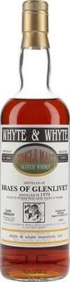 Braes of Glenlivet 1979 W&W Sherry Cask 59.2% 750ml