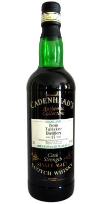 Talisker 1979 CA Authentic Collection Sherrywood Matured 61% 700ml