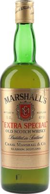 Marshall's Extra Special Old Scotch Whisky 43% 750ml